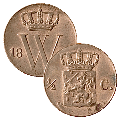 1/2 Cent 1841
